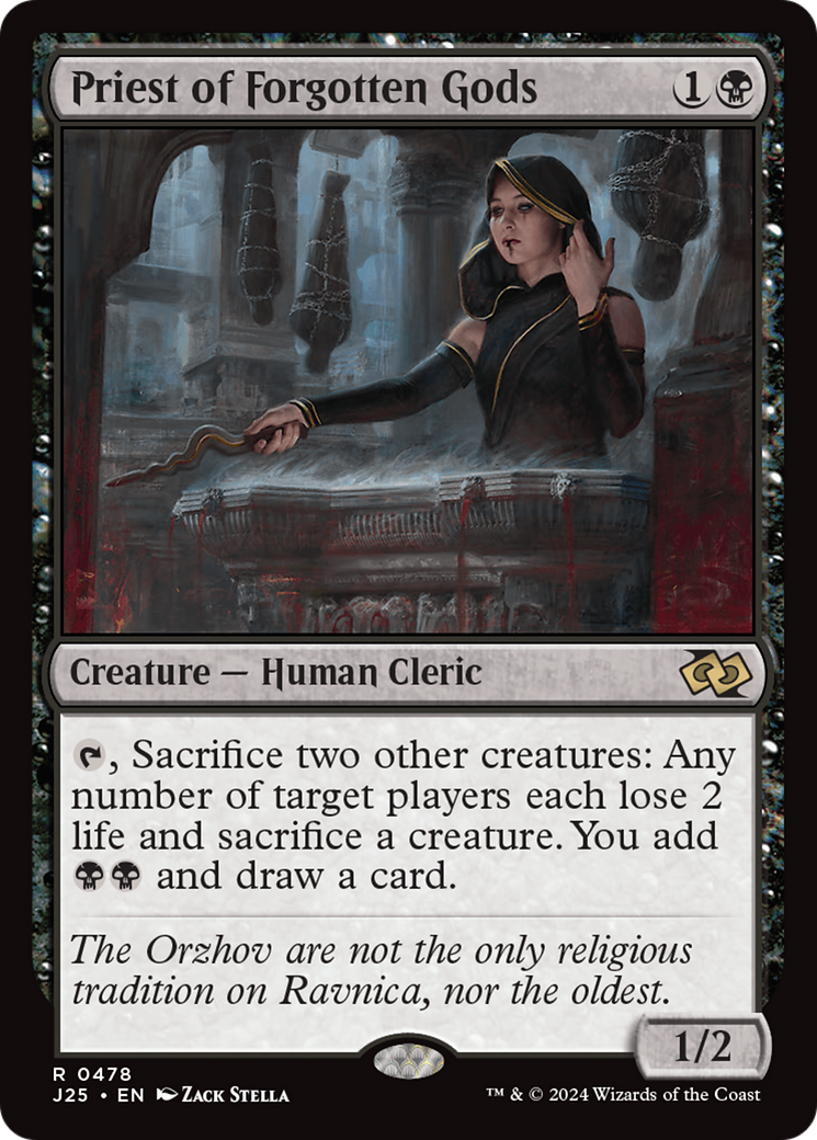 Image of Priest of Forgotten Gods [Foundations Jumpstart]