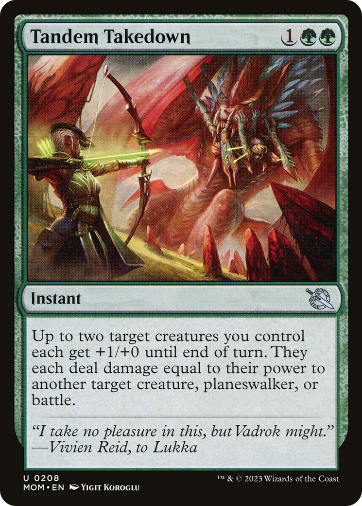Image of Tandem Takedown [March of the Machine]