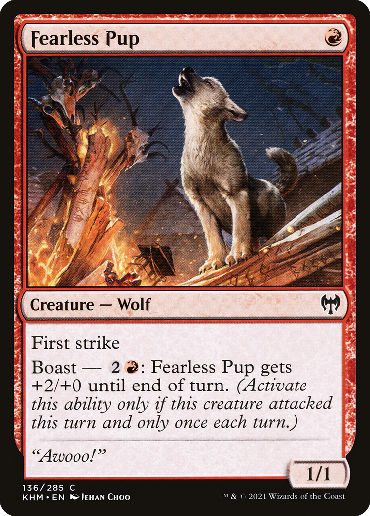 Image of Fearless Pup [Kaldheim]