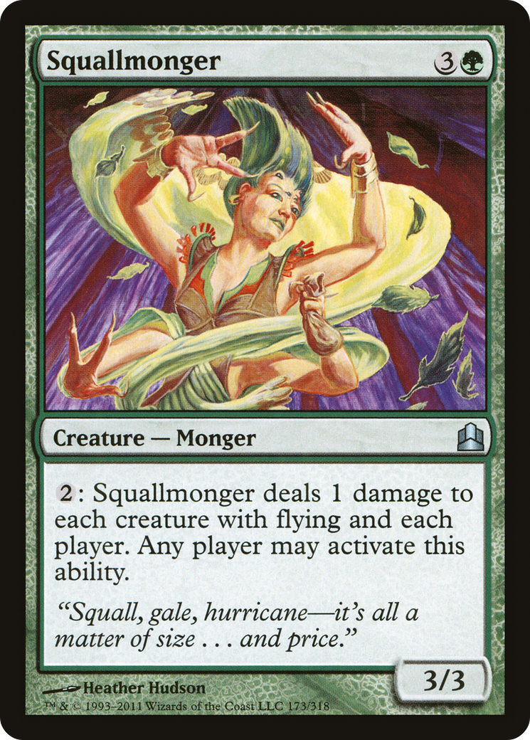Image of Squallmonger [Commander 2011]