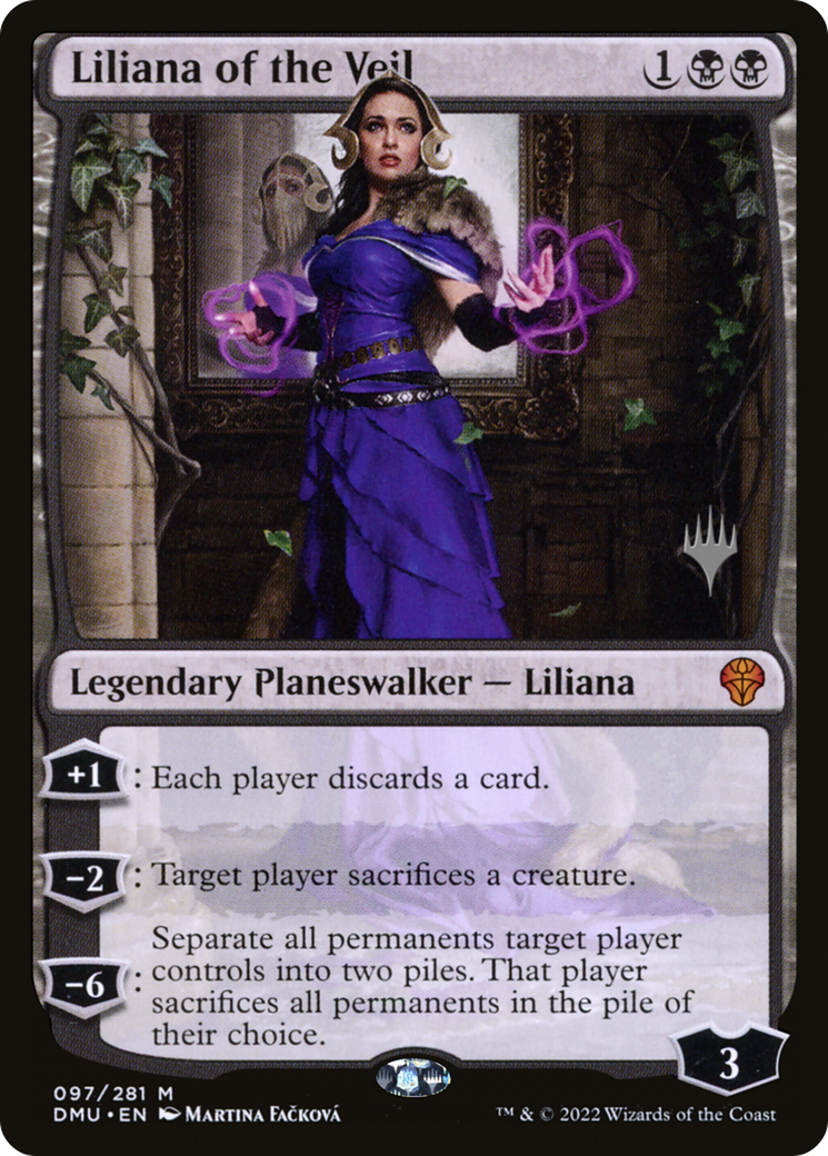 Image of Liliana of the Veil (Promo Pack) [Dominaria United Promos]
