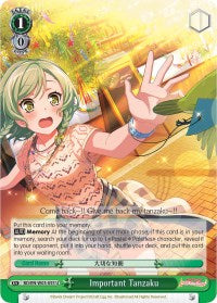 Image of Important Tanzaku (BD/EN-W03-055 U) [BanG Dream! Girls Band Party! MULTI LIVE]