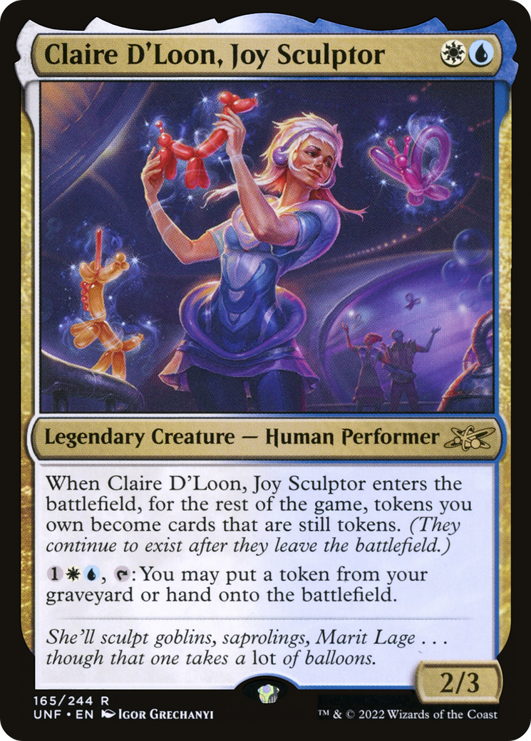 Image of Claire D'Loon, Joy Sculptor [Unfinity]