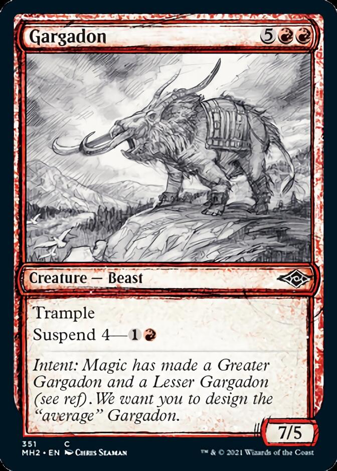 Image of Gargadon (Sketch) [Modern Horizons 2]