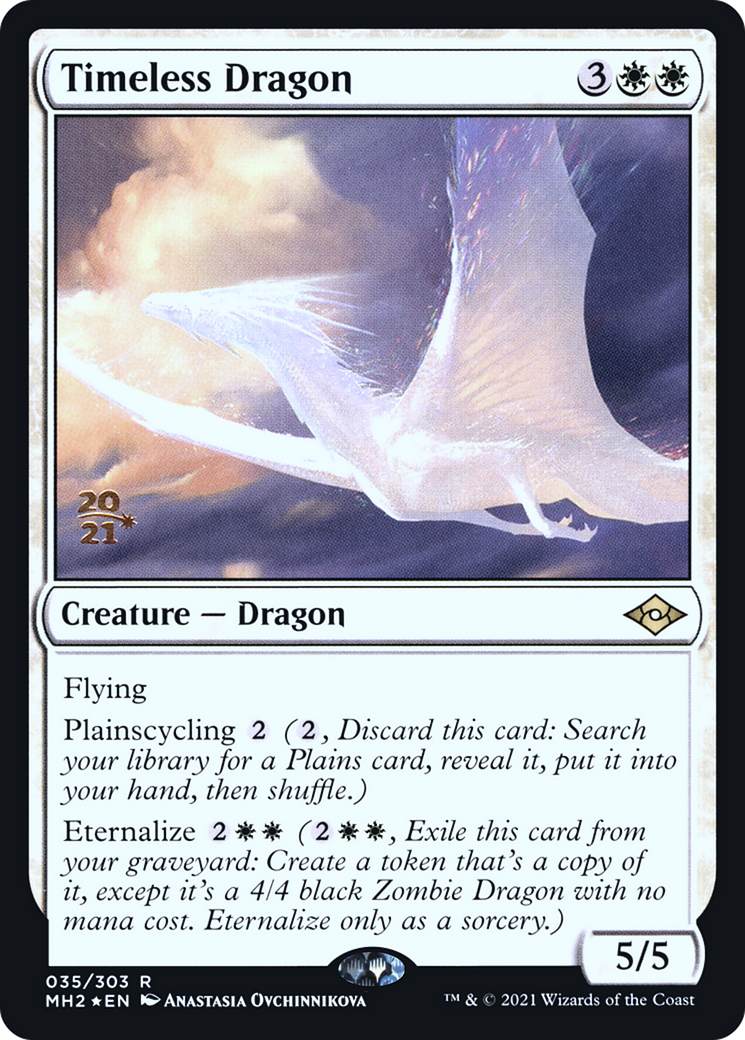 Image of Timeless Dragon [Modern Horizons 2 Prerelease Promos]