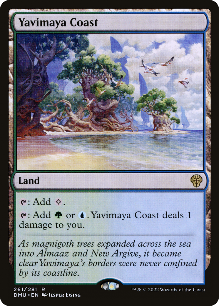 Image of Yavimaya Coast [Dominaria United]