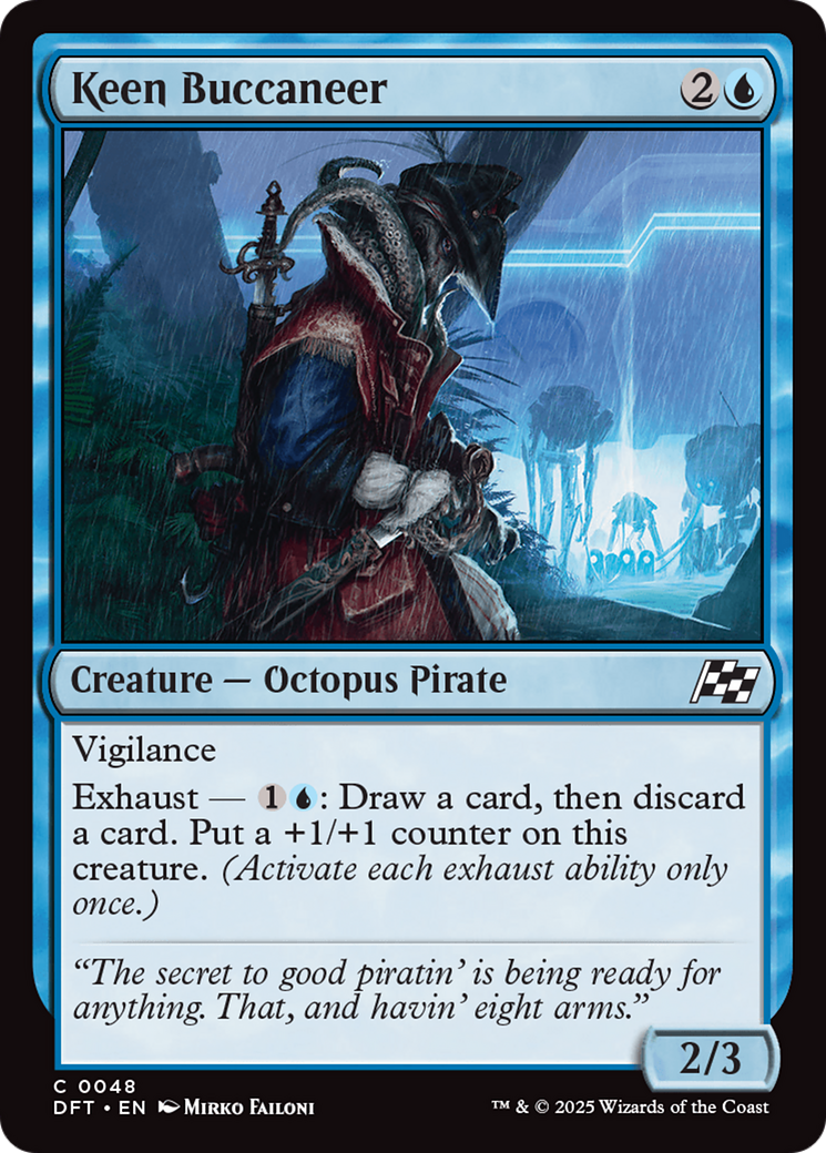Image of Keen Buccaneer [Aetherdrift]