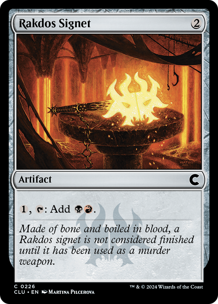 Image of Rakdos Signet [Ravnica: Clue Edition]