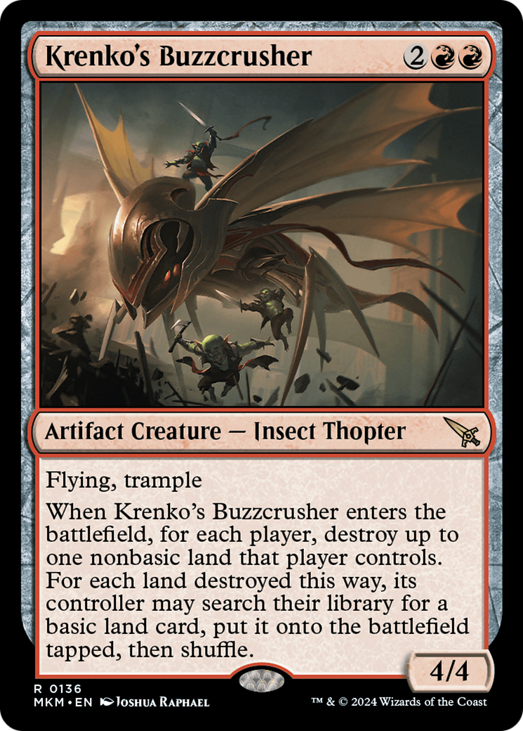 Image of Krenko's Buzzcrusher [Murders at Karlov Manor]