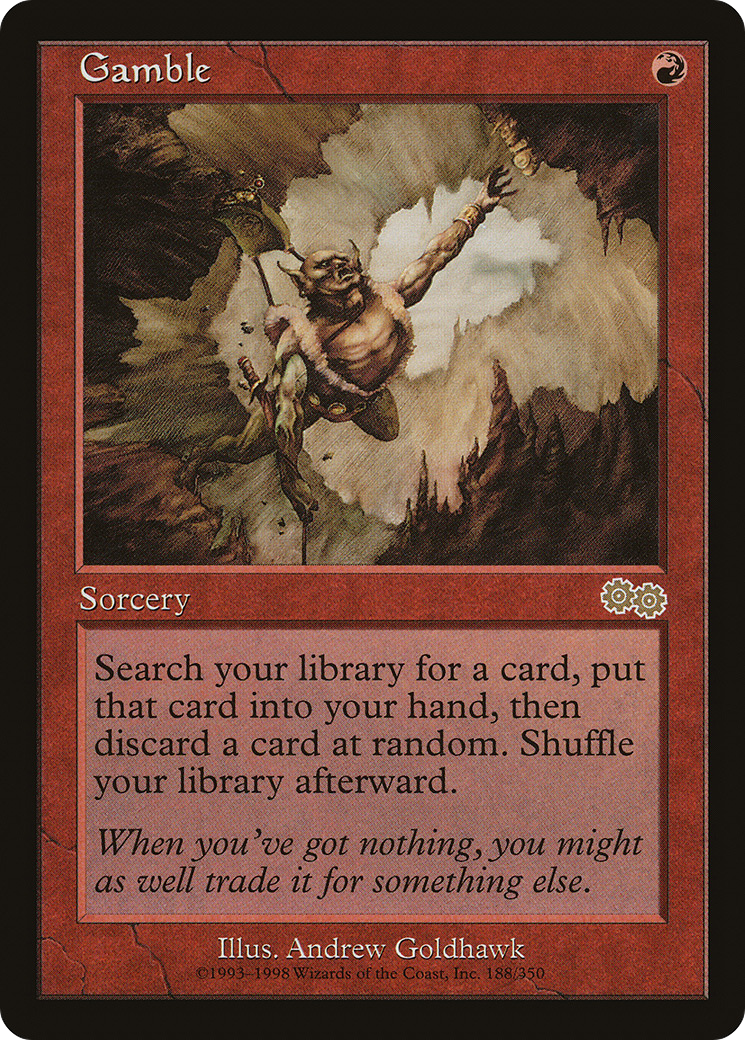 Image of Gamble [Urza's Saga]