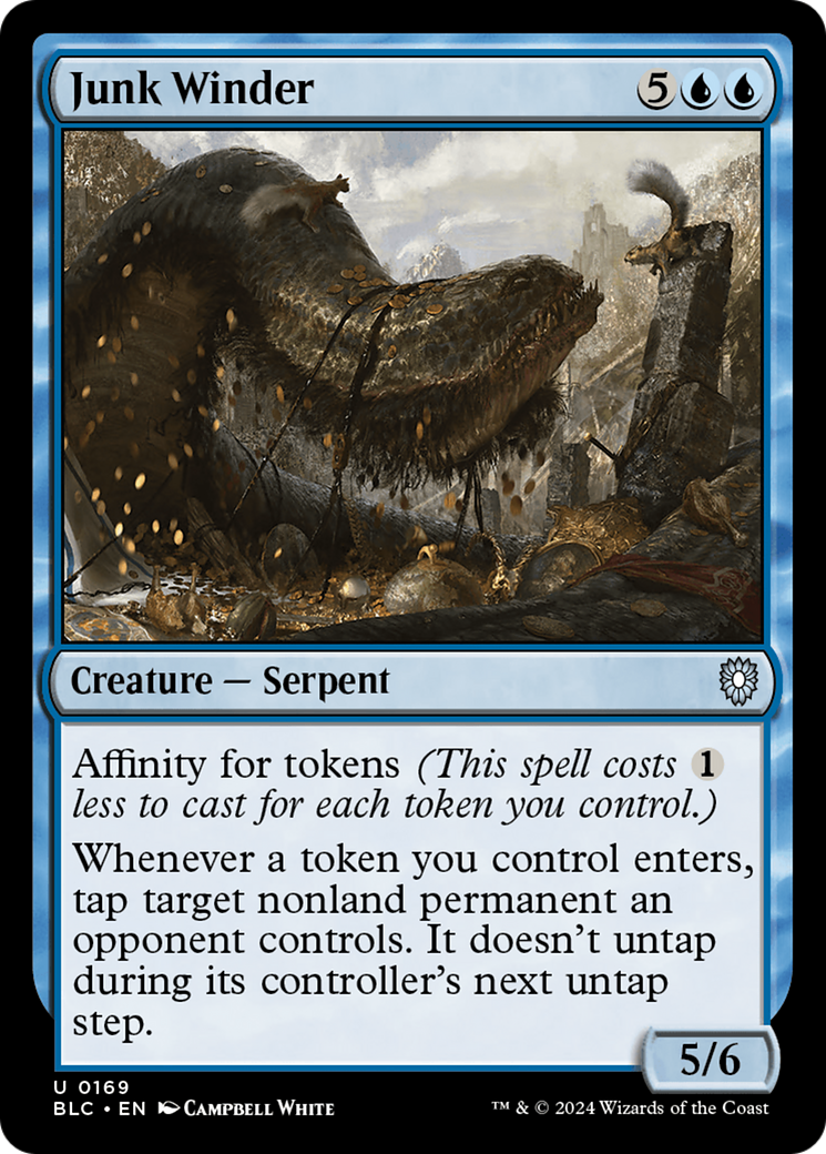 Image of Junk Winder [Bloomburrow Commander]
