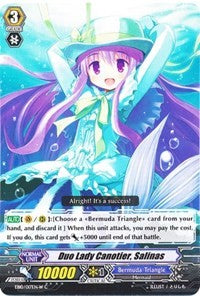 Image of Duo Lady Canotier, Salinas (White) (EB10/017EN-W) [Divas Duet]