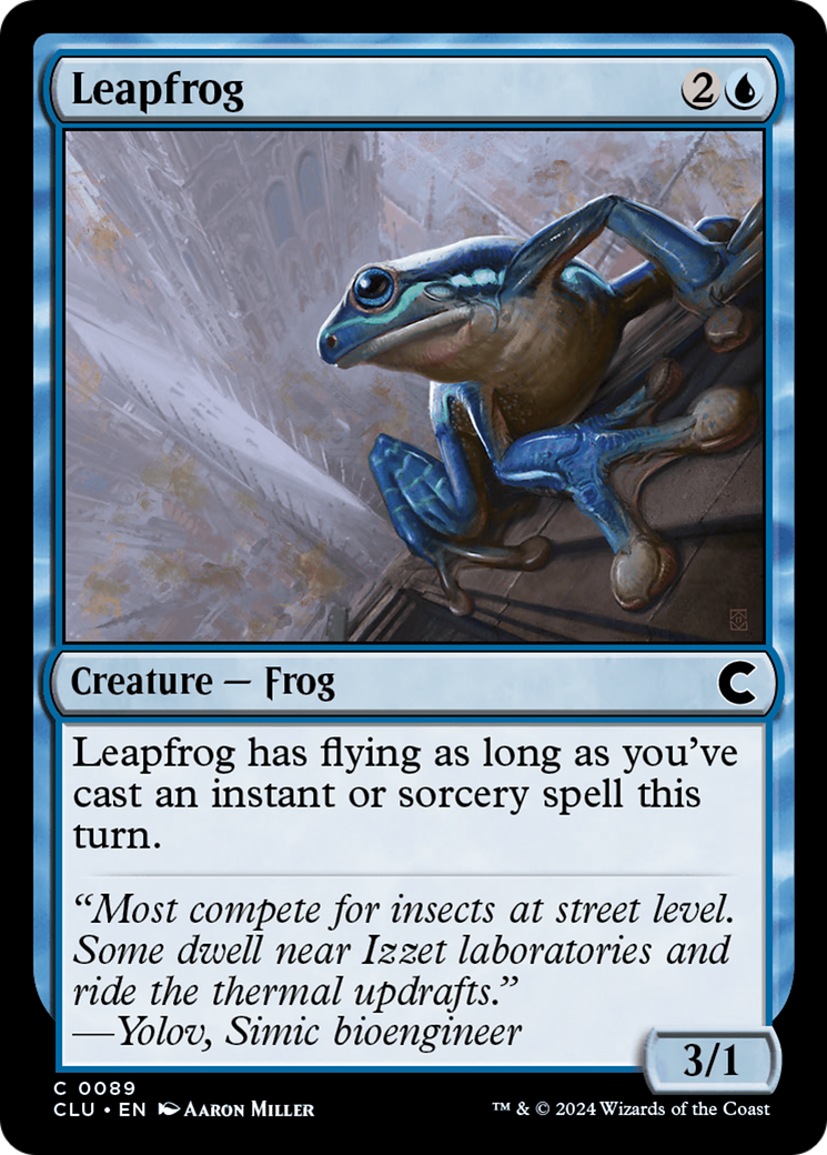 Image of Leapfrog [Ravnica: Clue Edition]