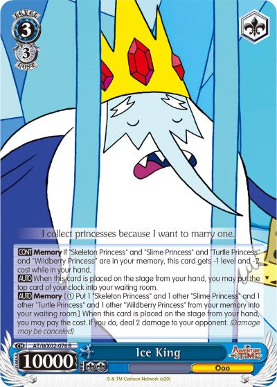 Image of Ice King (AT/WX02-076 R) [Adventure Time]