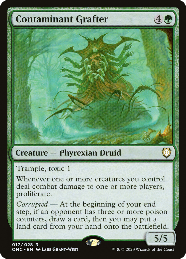 Image of Contaminant Grafter [Phyrexia: All Will Be One Commander]
