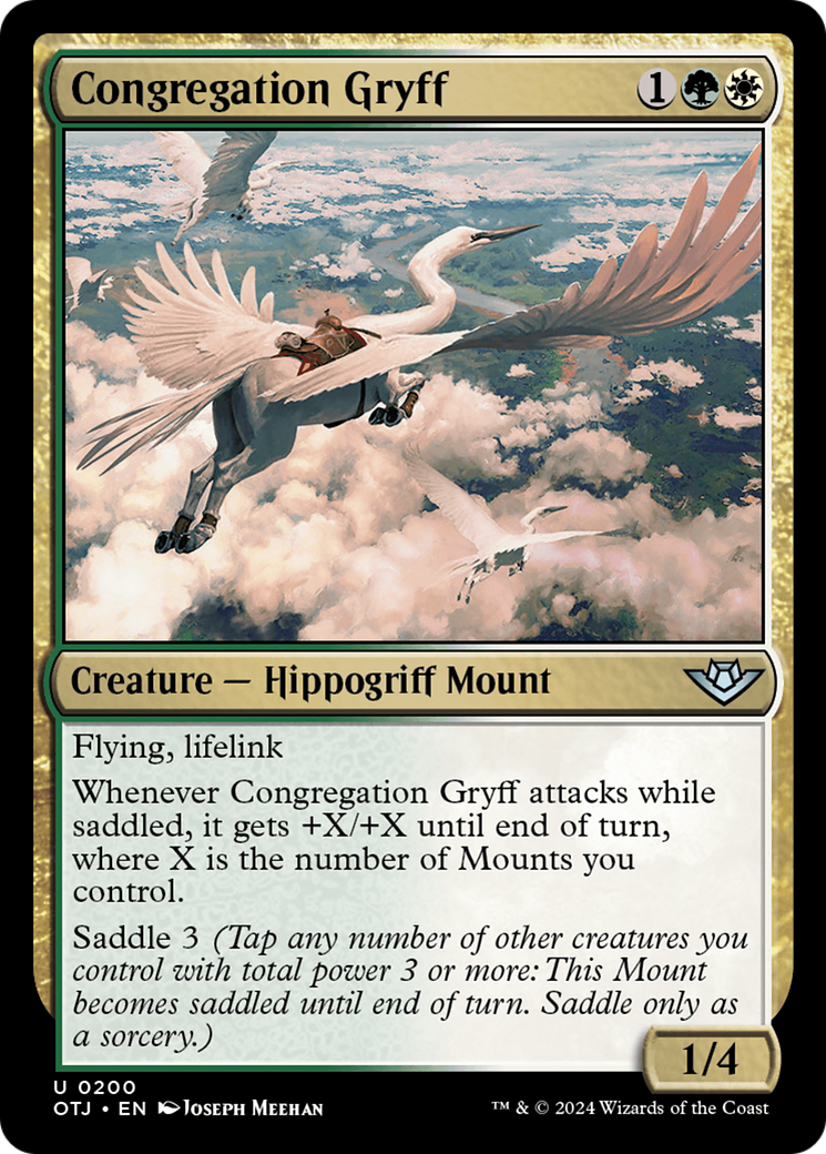 Image of Congregation Gryff [Outlaws of Thunder Junction]