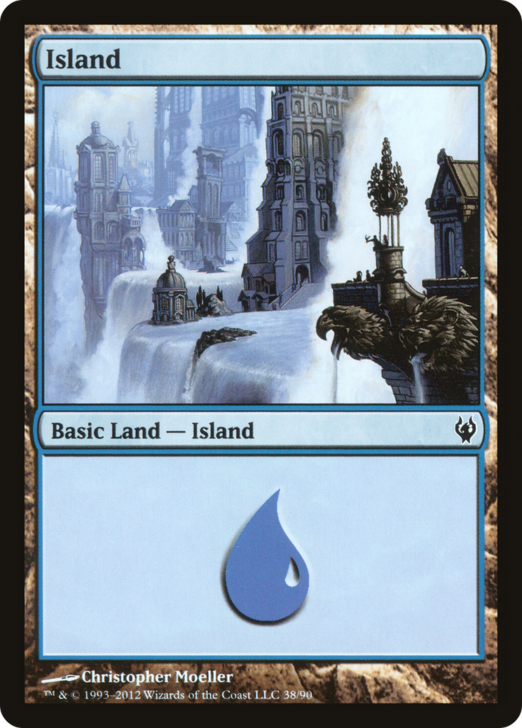Image of Island (38) [Duel Decks: Izzet vs. Golgari]