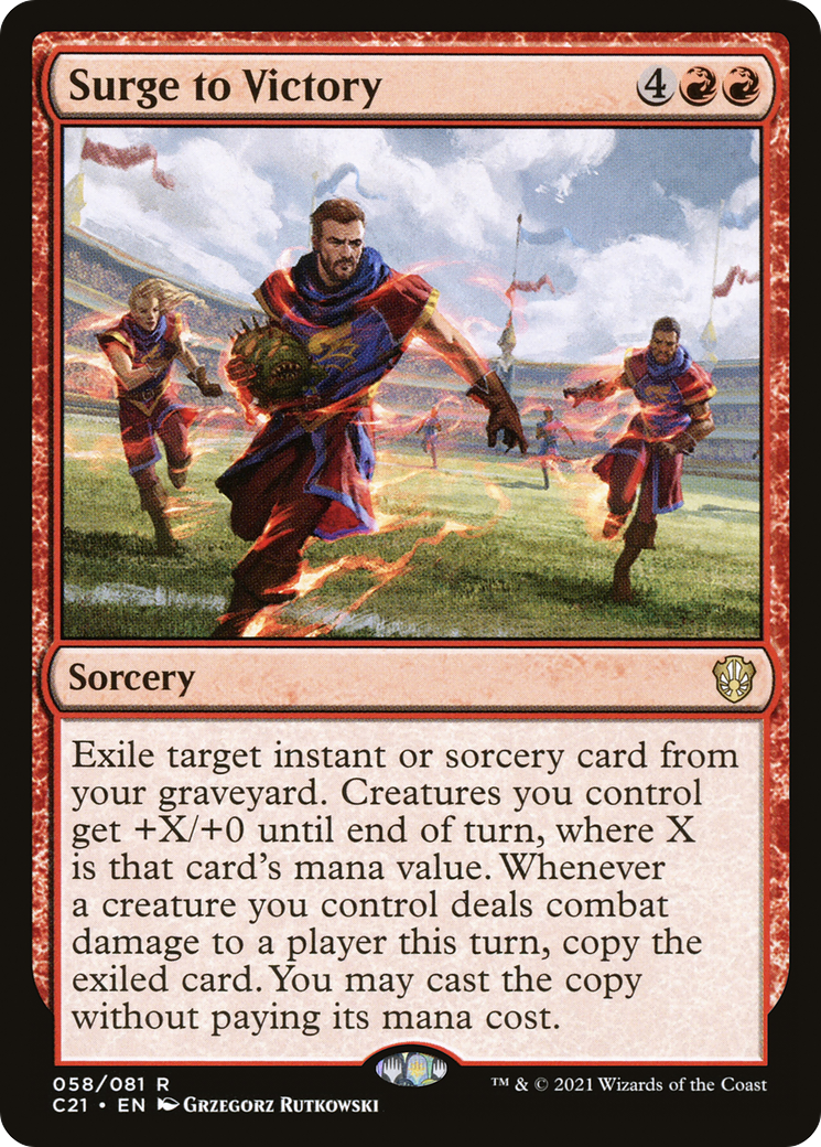 Image of Surge to Victory [Commander 2021]