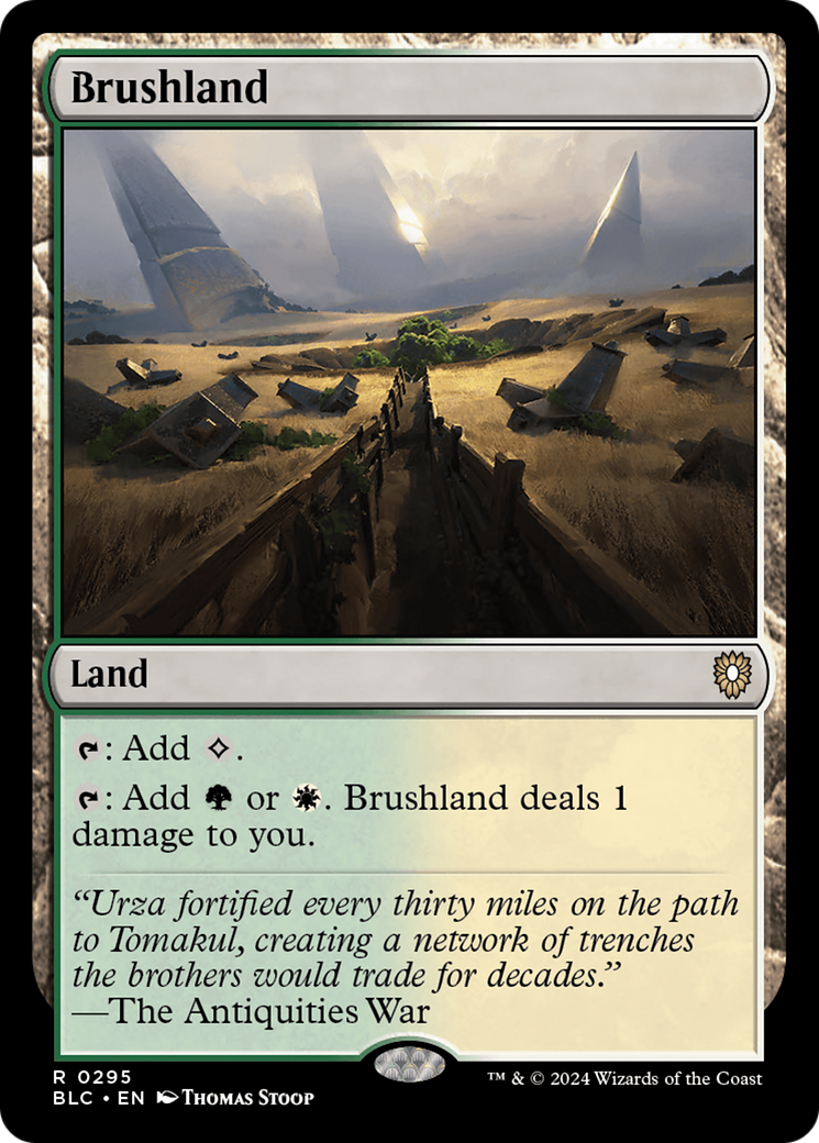 Image of Brushland [Bloomburrow Commander]