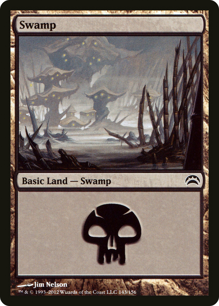 Image of Swamp (143) (PC2-143) - Planechase 2012 Foil