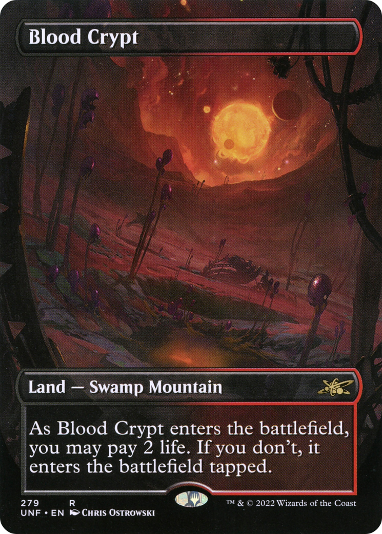 Image of Blood Crypt (Borderless) [Unfinity]