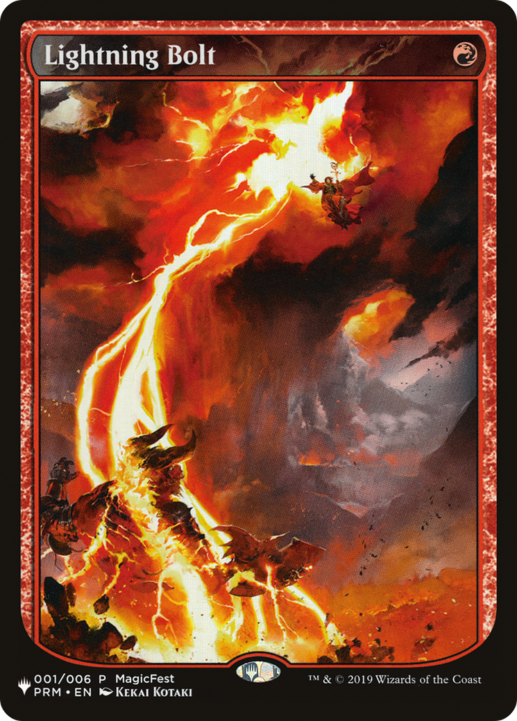 Image of Lightning Bolt (001/006) [The List]