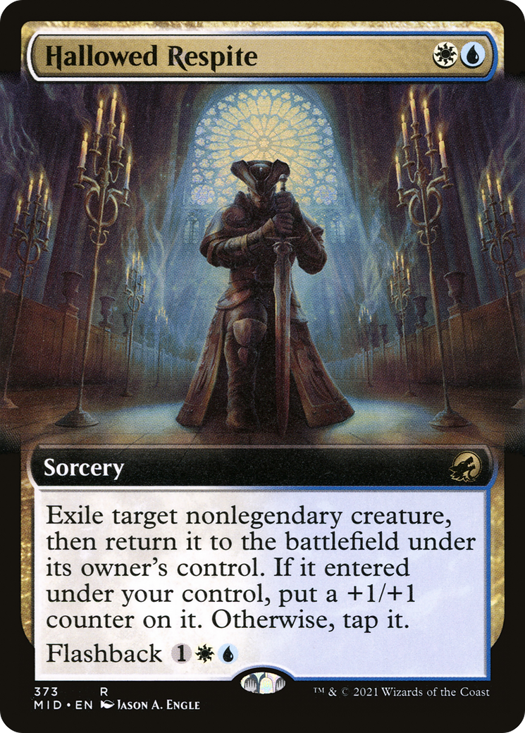 Image of Hallowed Respite (Extended Art) [Innistrad: Midnight Hunt]