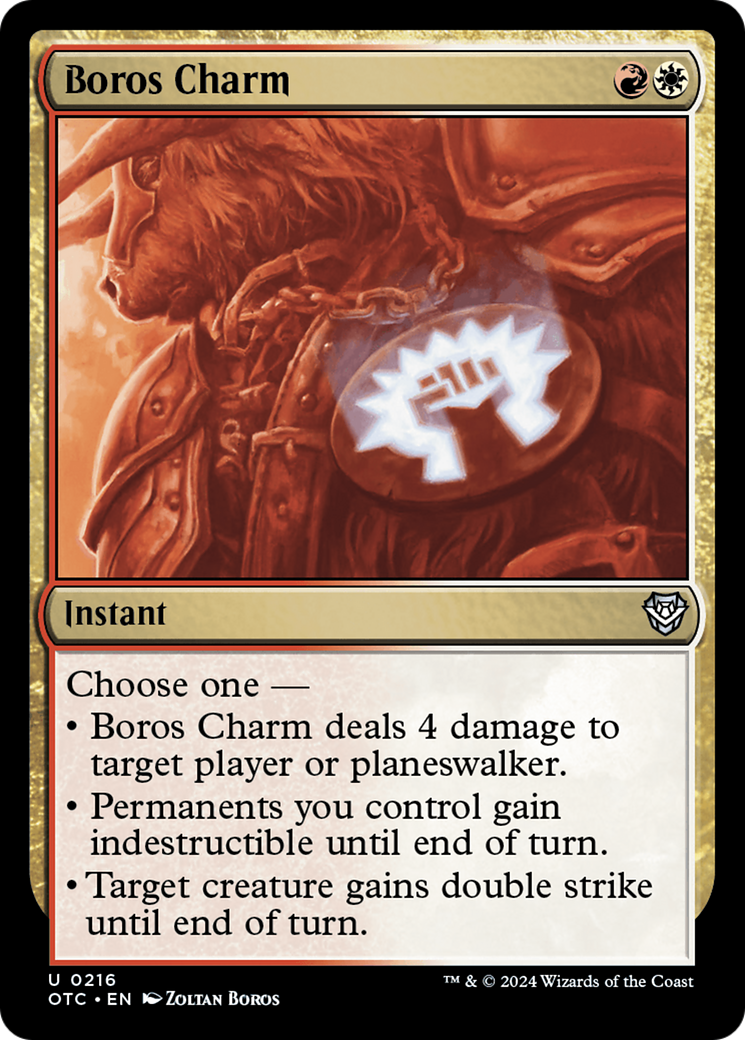 Image of Boros Charm [Outlaws of Thunder Junction Commander]