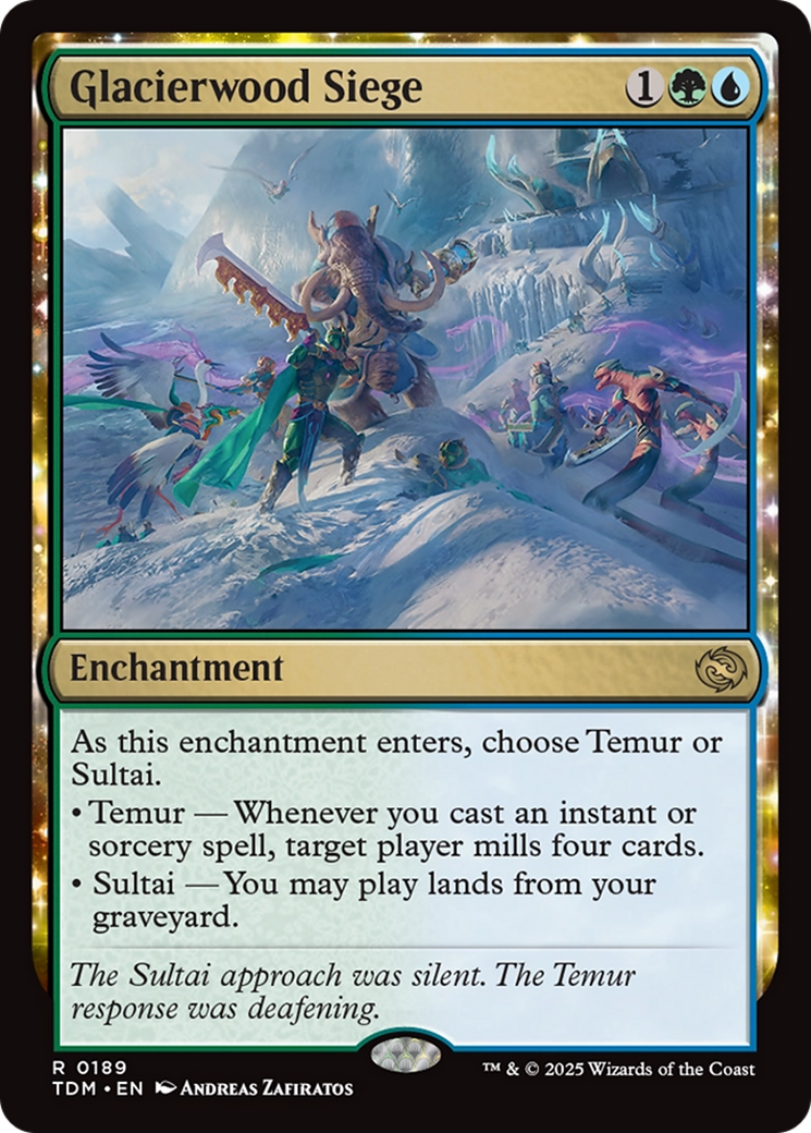 Image of Glacierwood Siege [Tarkir: Dragonstorm]