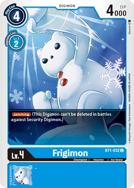 Image of Frigimon [BT1-032] [Release Special Booster Ver.1.0]
