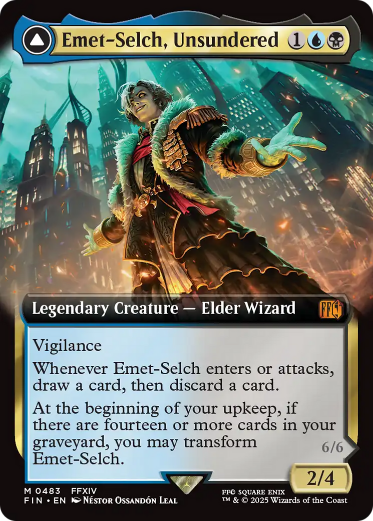 Image of Emet-Selch, Unsundered // Hades, Sorcerer of Eld (Extended Art) [FINAL FANTASY]