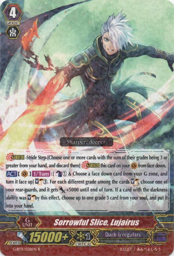 Image of Sorrowful Slice, Lujairus (G-BT11/038EN) [Demonic Advent]