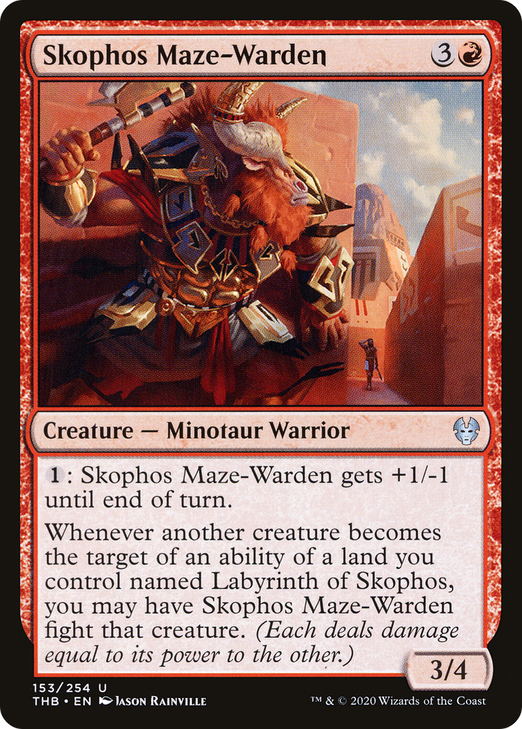 Image of Skophos Maze-Warden [Theros Beyond Death]