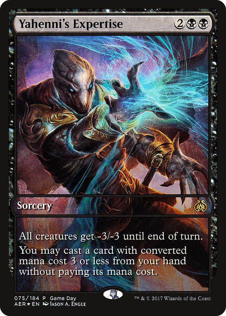 Image of Yahenni's Expertise (Game Day) [Aether Revolt Promos]