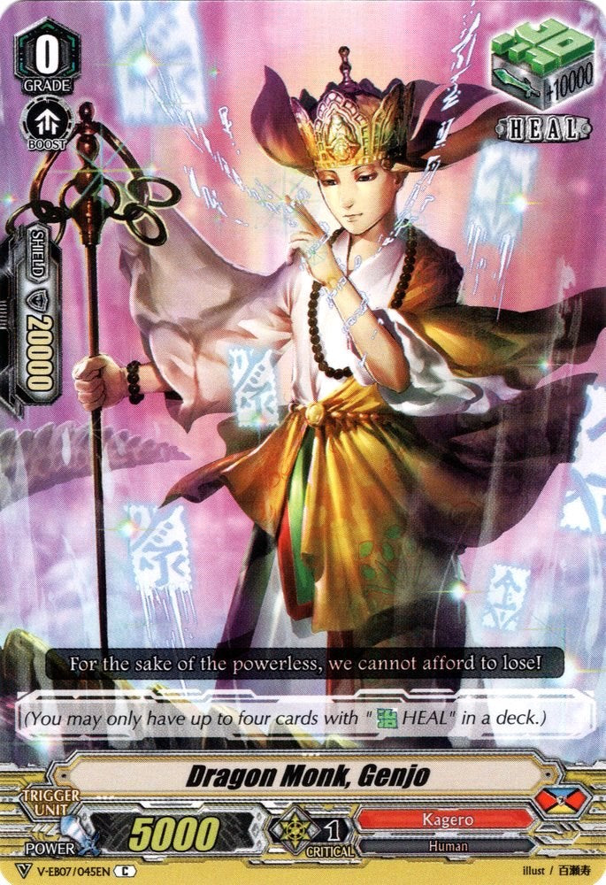 Image of Dragon Monk, Genjo (V-EB07/045EN) [The Heroic Evolution]