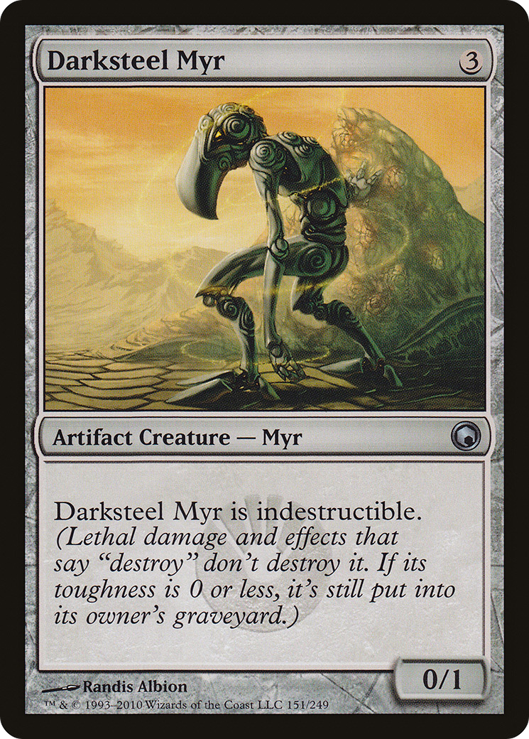 Image of Darksteel Myr [Scars of Mirrodin]