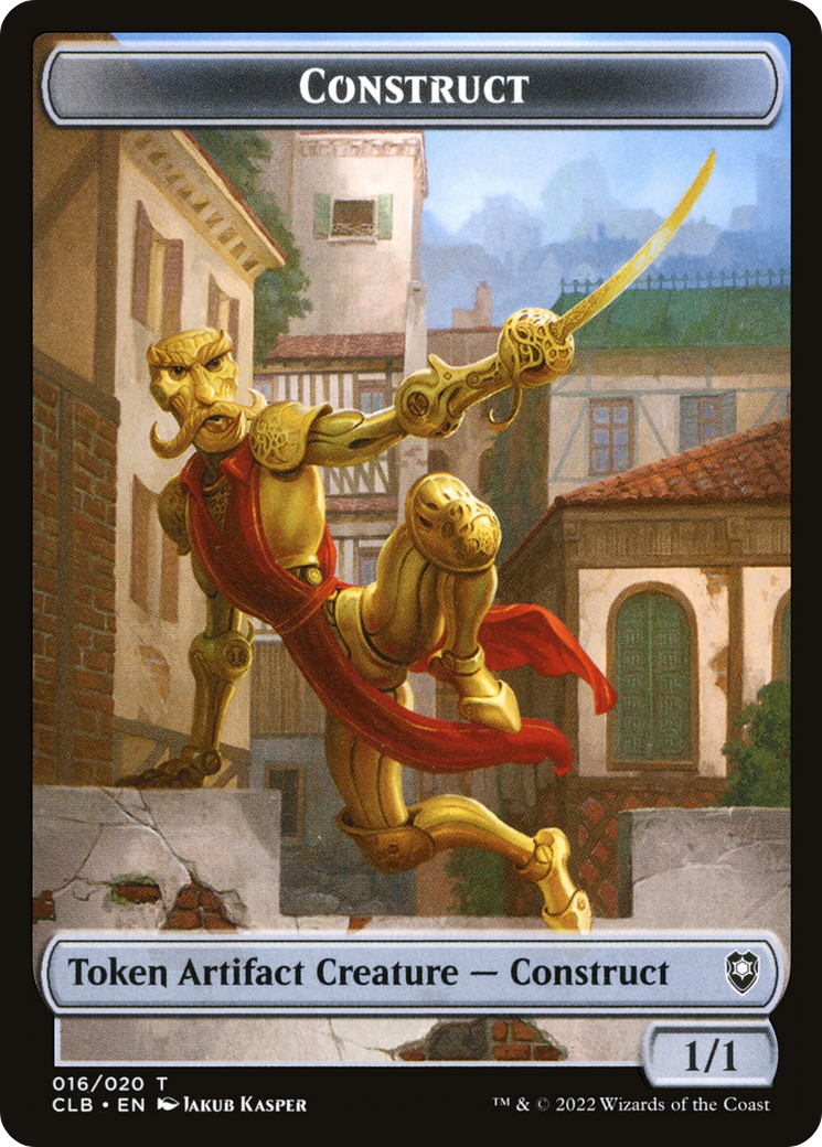 Image of Construct Token [Commander Legends: Battle for Baldur's Gate Tokens]