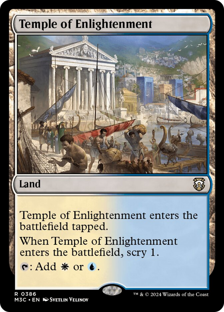 Image of Temple of Enlightenment (Ripple Foil) [Modern Horizons 3 Commander]