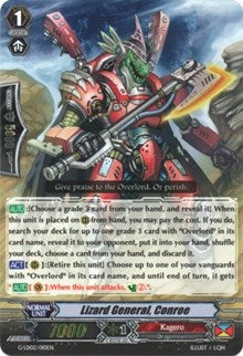 Image of Lizard General, Conroe (RRR) (G-LD02/010EN) [G-Legend Deck Vol.2: The Overlord Blaze]