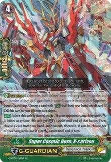 Image of Super Cosmic Hero, X-carivou (G-BT07/018EN) [Glorious Bravery of Radiant Sword]