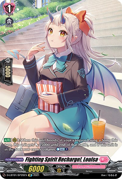 Image of Fighting Spirit Recharge!, Louisa (D-LBT01/SP20EN) [Lyrical Melody]