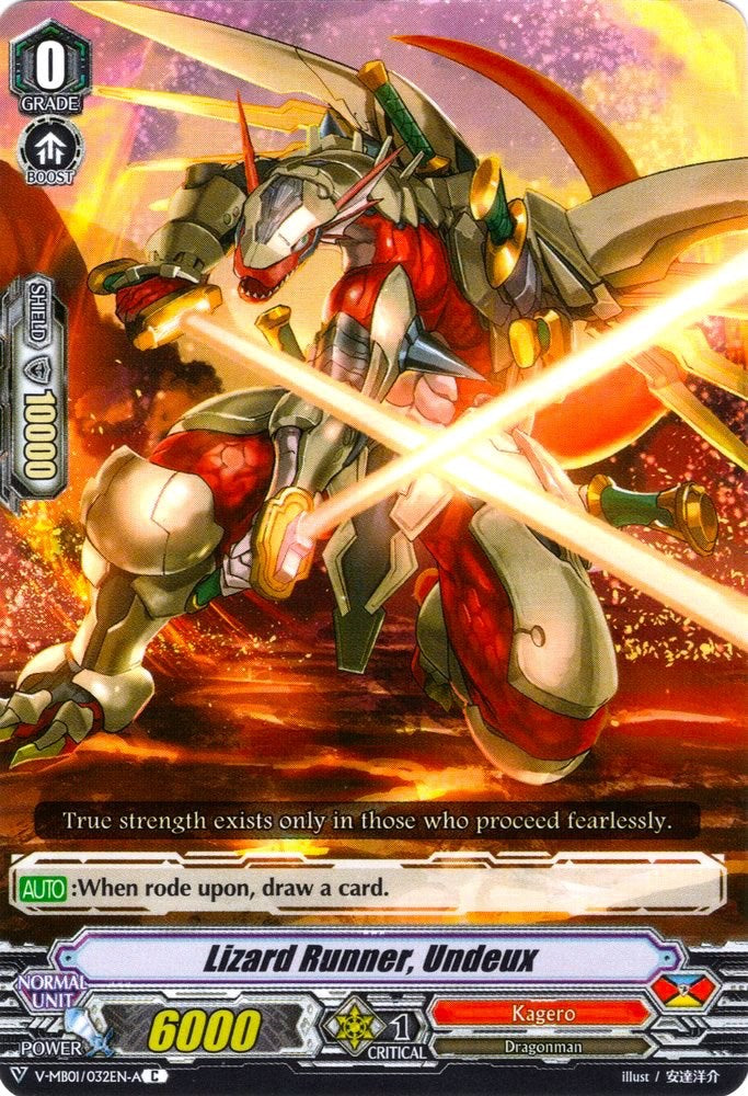 Image of Lizard Runner, Undeux (V-MB01/032EN-A) [PSYqualia Strife]