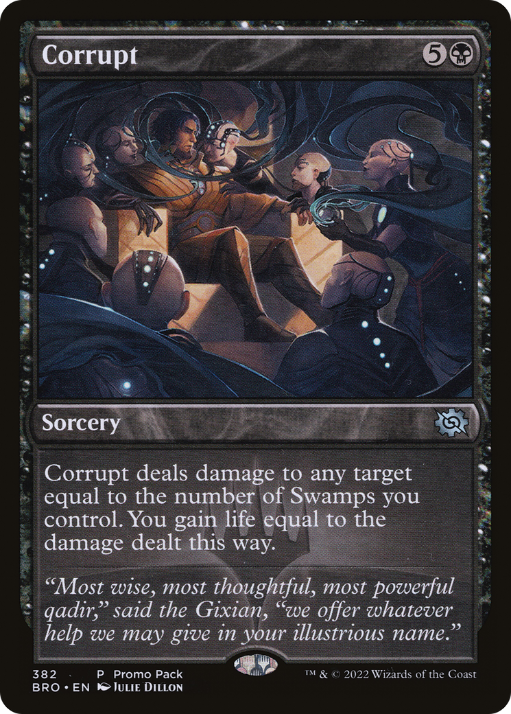 Image of Corrupt (Promo Pack) [The Brothers' War Promos]