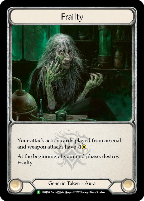 Image of Bloodrot Pox // Frailty [LGS125 // LGS126] (Promo)  Cold Foil