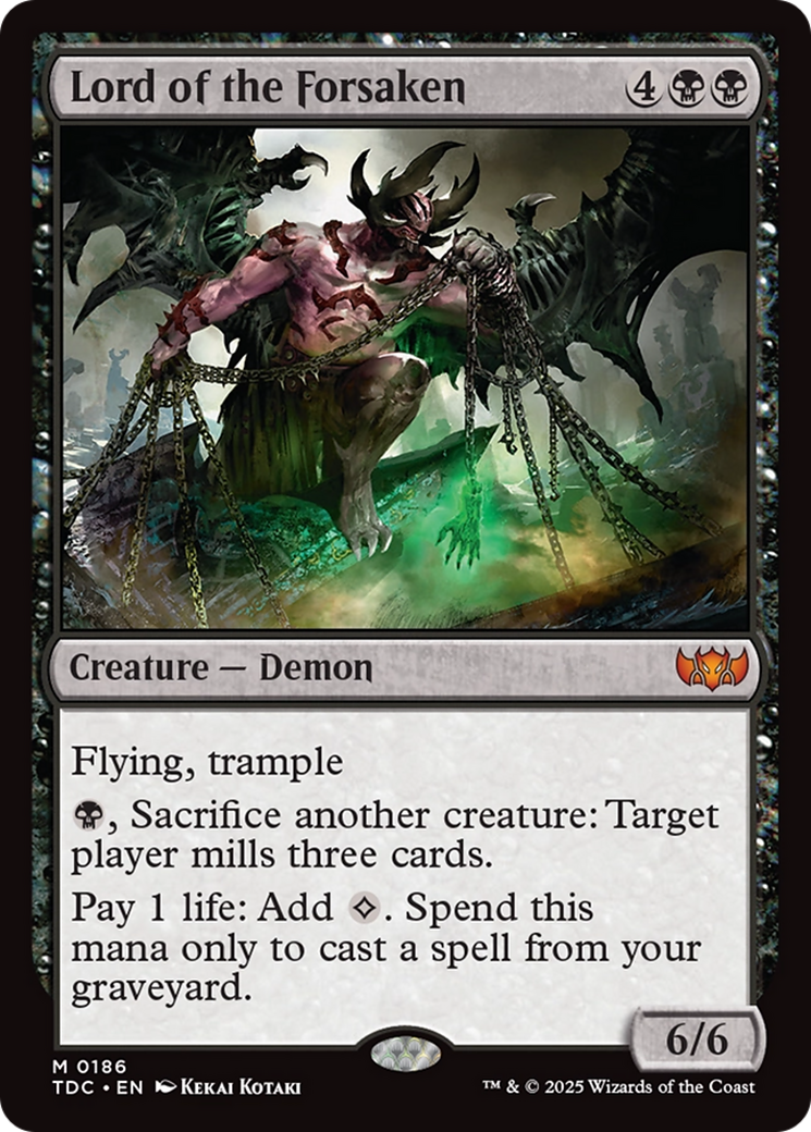 Image of Lord of the Forsaken [Tarkir: Dragonstorm Commander]
