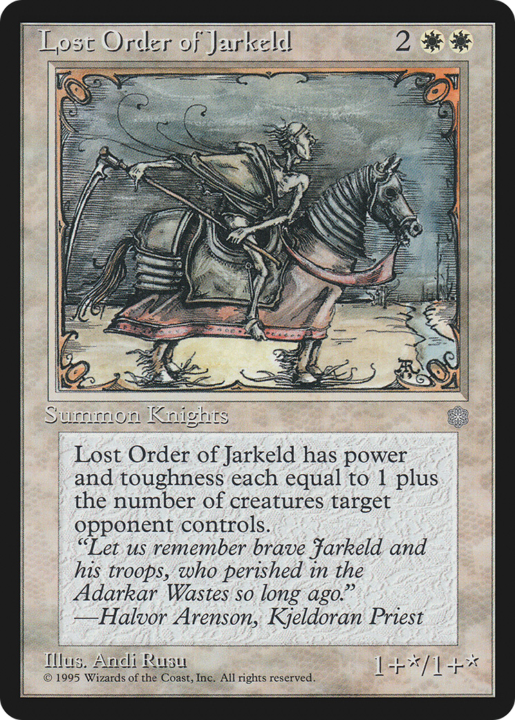 Image of Lost Order of Jarkeld [Ice Age]