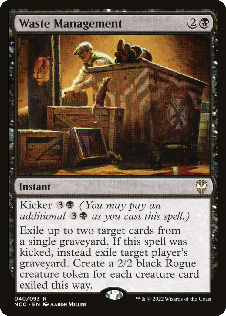 Image of Waste Management [Streets of New Capenna Commander]
