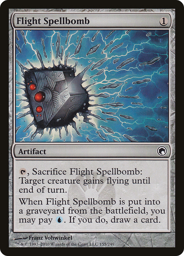 Image of Flight Spellbomb [Scars of Mirrodin]