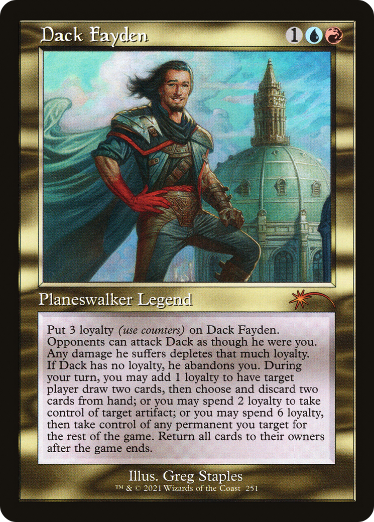 Image of Dack Fayden (Retro) [Secret Lair Drop Series]