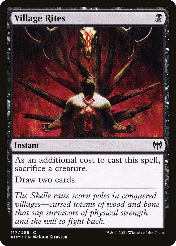Image of Village Rites [Kaldheim]